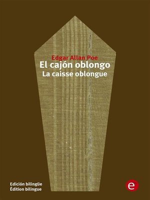 cover image of El cajón oblongo/La caise oblongue